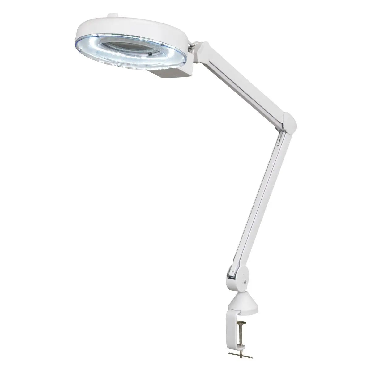 Sealey Bench Mounting Magnifying Worklight 48 SMD LED 230V 