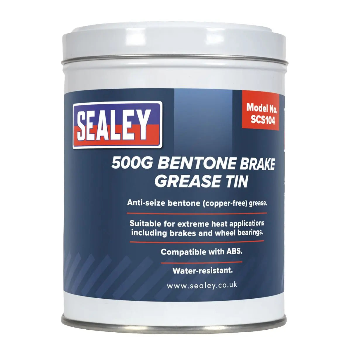 Sealey Bentone Grease for Brakes 500g Tin 