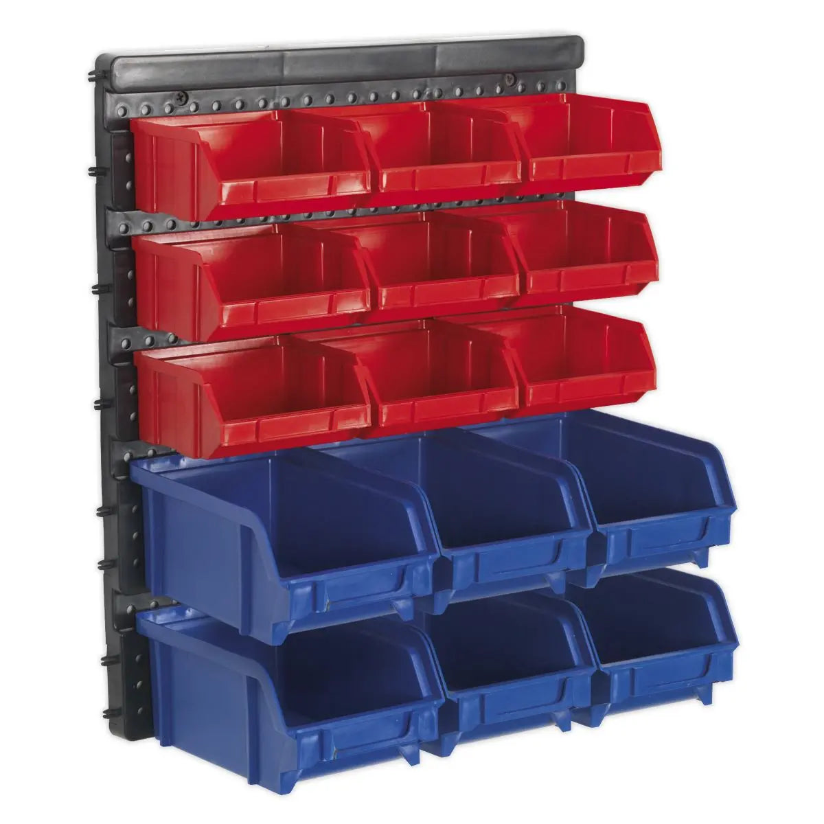 Sealey Bin Storage System Wall Mounting 15 Bins 