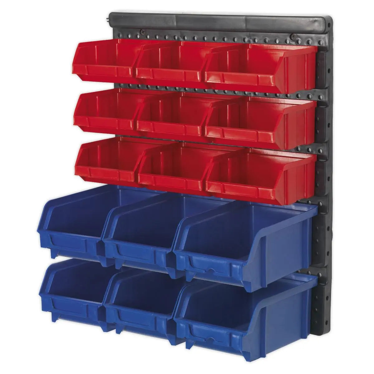 Sealey Bin Storage System Wall Mounting 15 Bins 