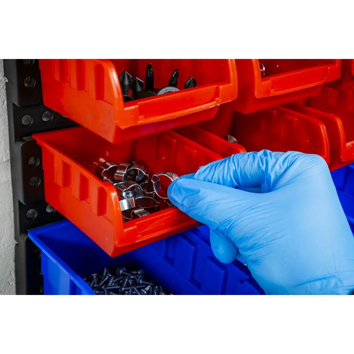 Sealey Bin Storage System Wall Mounting 15 Bins 