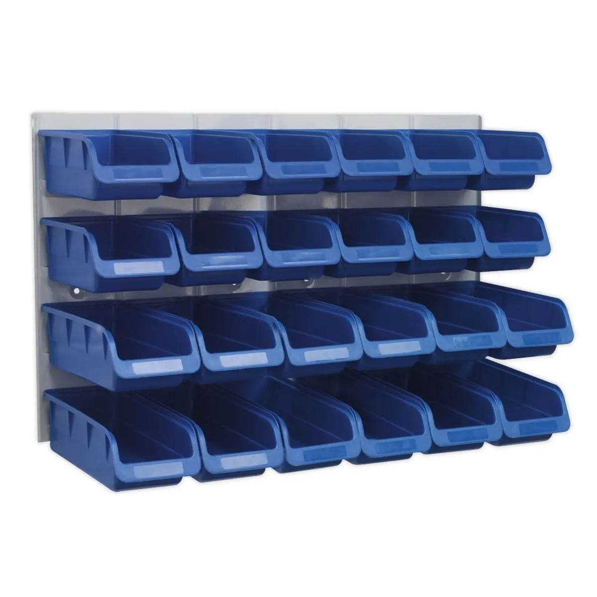 Sealey Bin & Panel Combination 24 Bins - Blue 