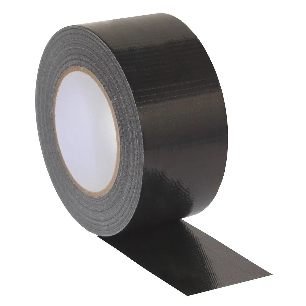 Sealey Black Duct Tape 75mm x 50m  White Rose Tools