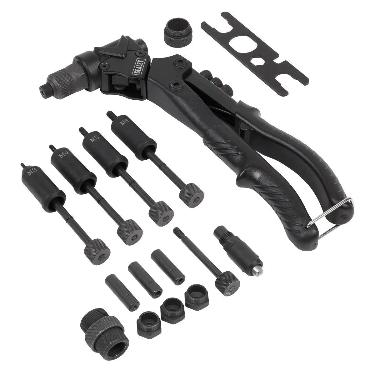 Sealey Blind Nut & Stud Riveting Kit 