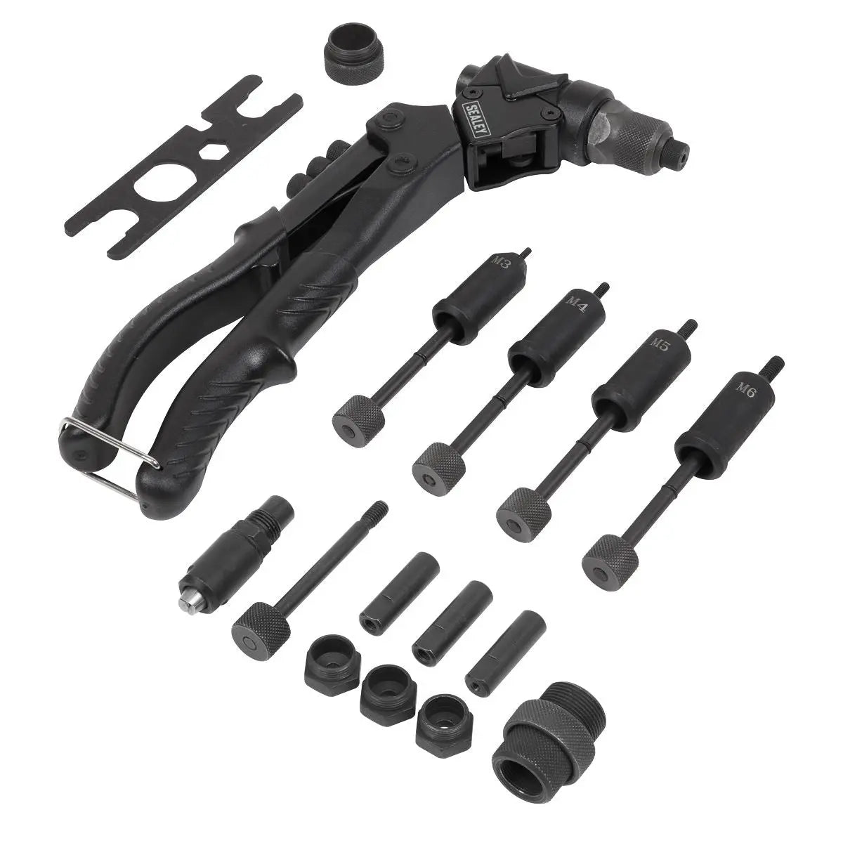 Sealey Blind Nut & Stud Riveting Kit 