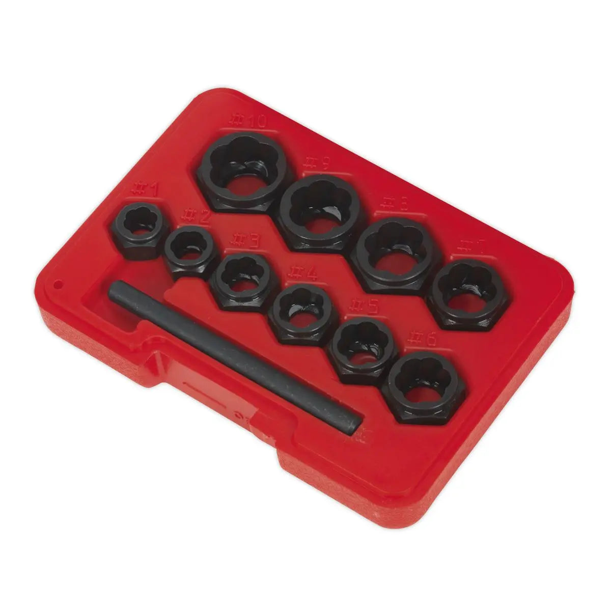 Sealey Bolt Extractor Set 11pc Spanner Type 