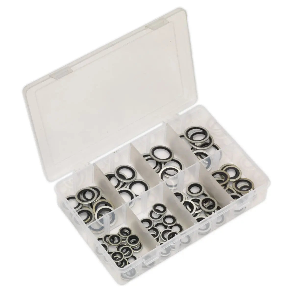 Sealey Bonded Seal (Dowty Seal) Assortment 88pc - Metric 