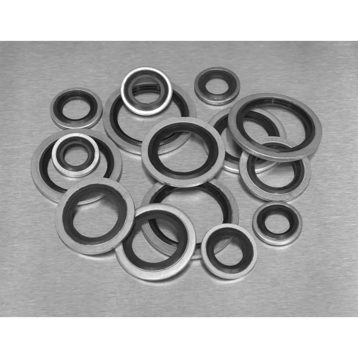 Sealey Bonded Seal (Dowty Seal) Assortment 88pc - Metric 