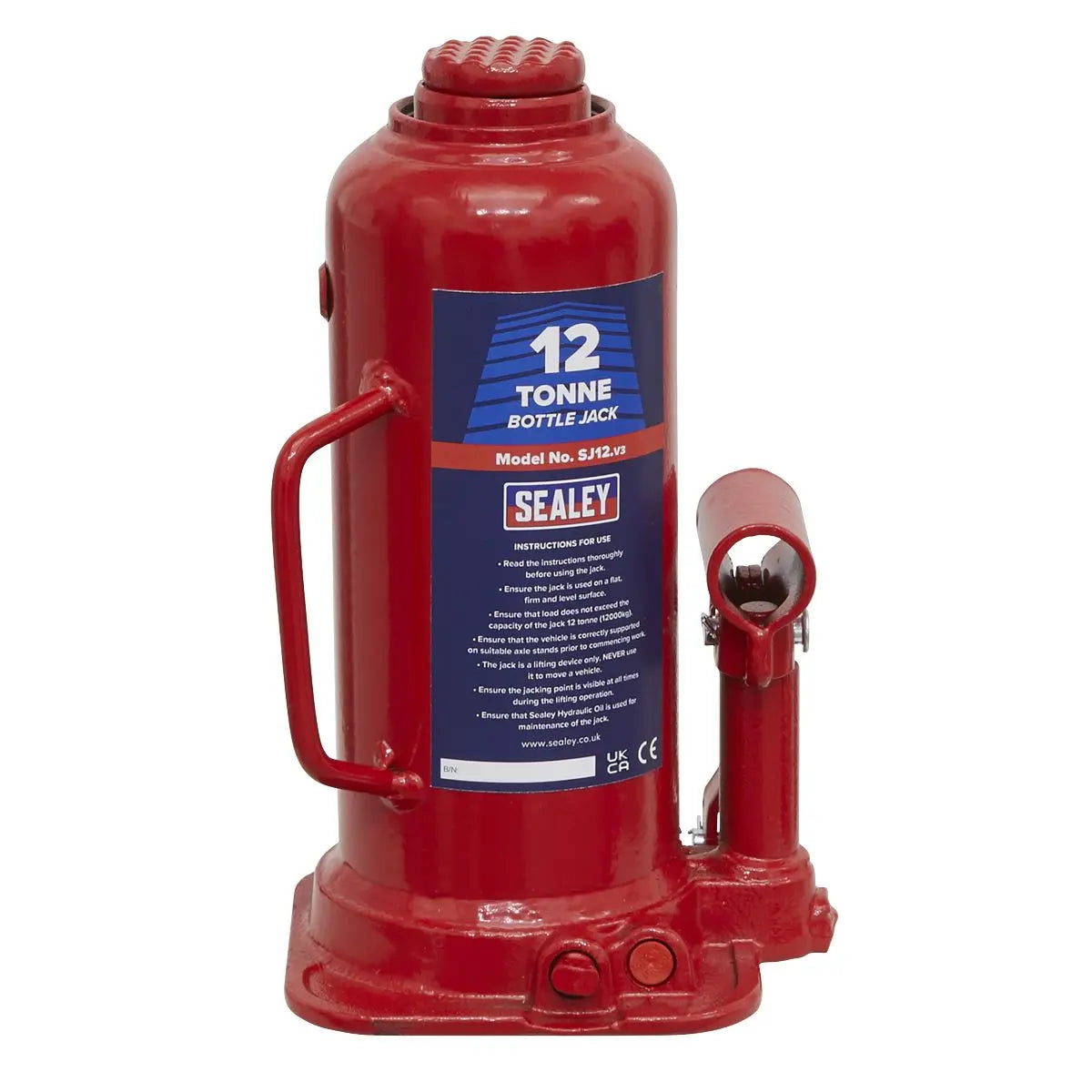 Sealey Bottle Jack 12 Tonne 