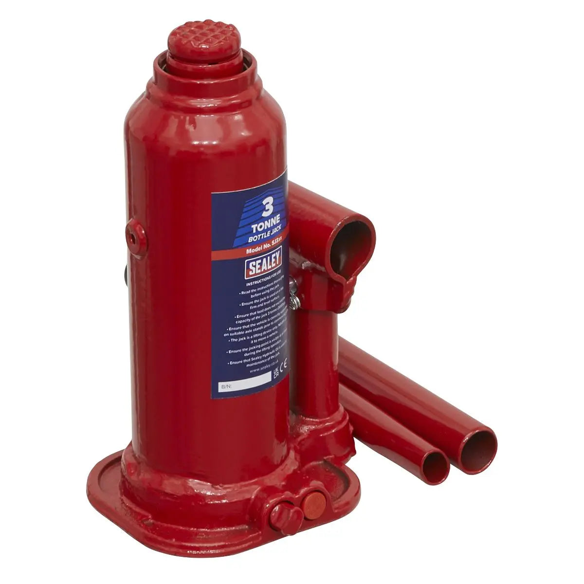 Sealey Bottle Jack 3 Tonne 