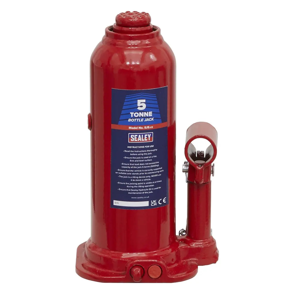 Sealey Bottle Jack 5 Tonne 