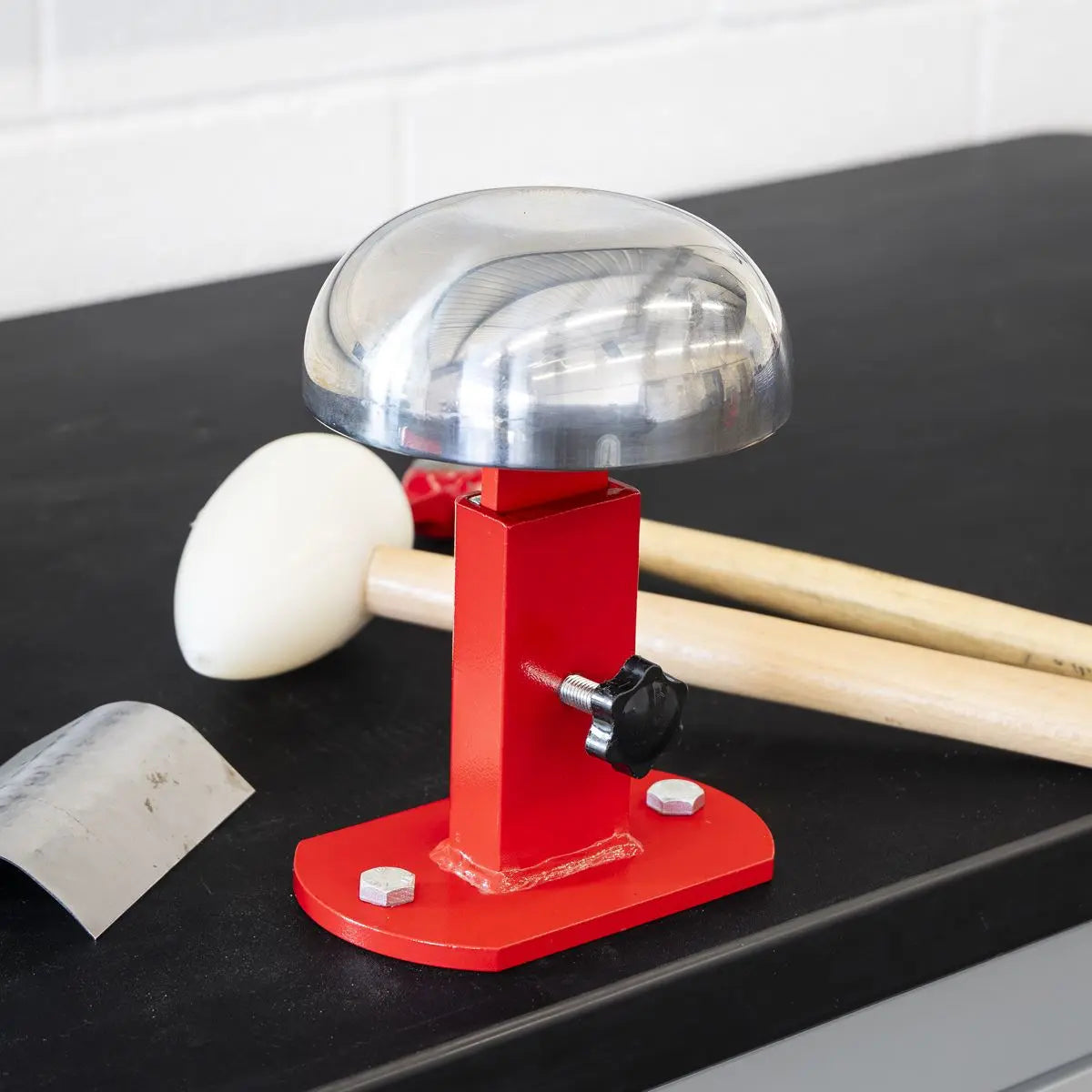 Sealey Bowl Shaped Dolly for Bodywork Metal Forming  White Rose Tools