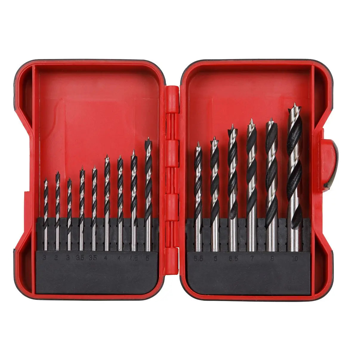 Sealey Brad Point Wood Drill Bit Set 15pc 