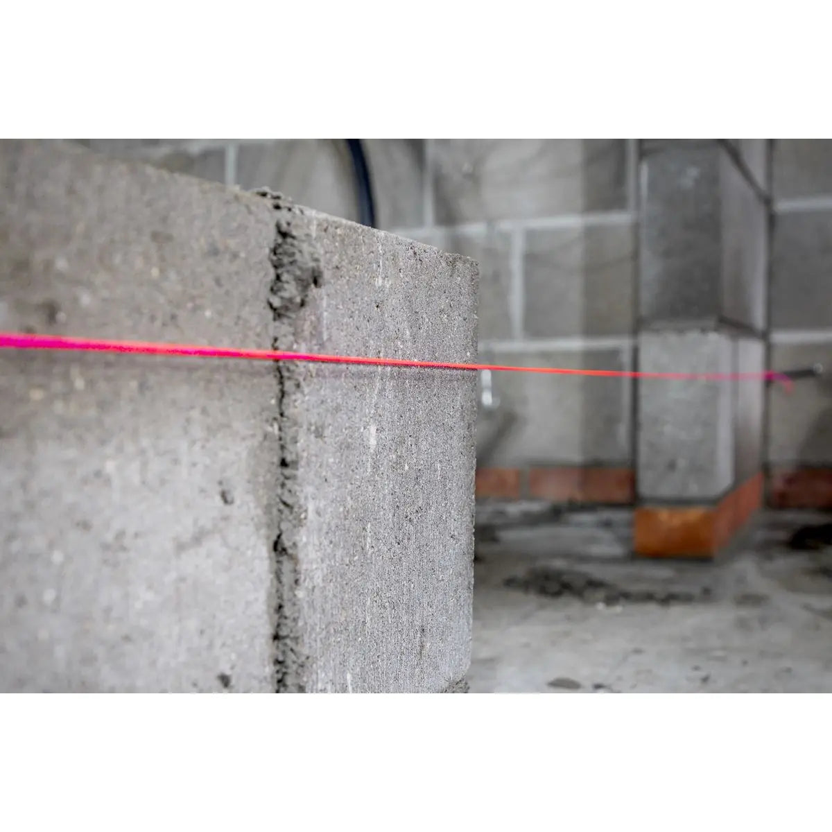 Sealey Braided Pink Nylon Brick Line - 76m  White Rose Tools