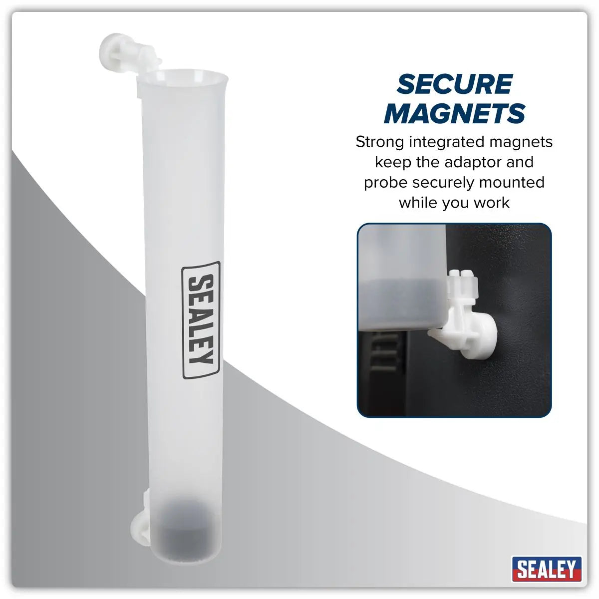 Sealey Brake Bleeder Adaptor & Probe Magnetic Holder  White Rose Tools