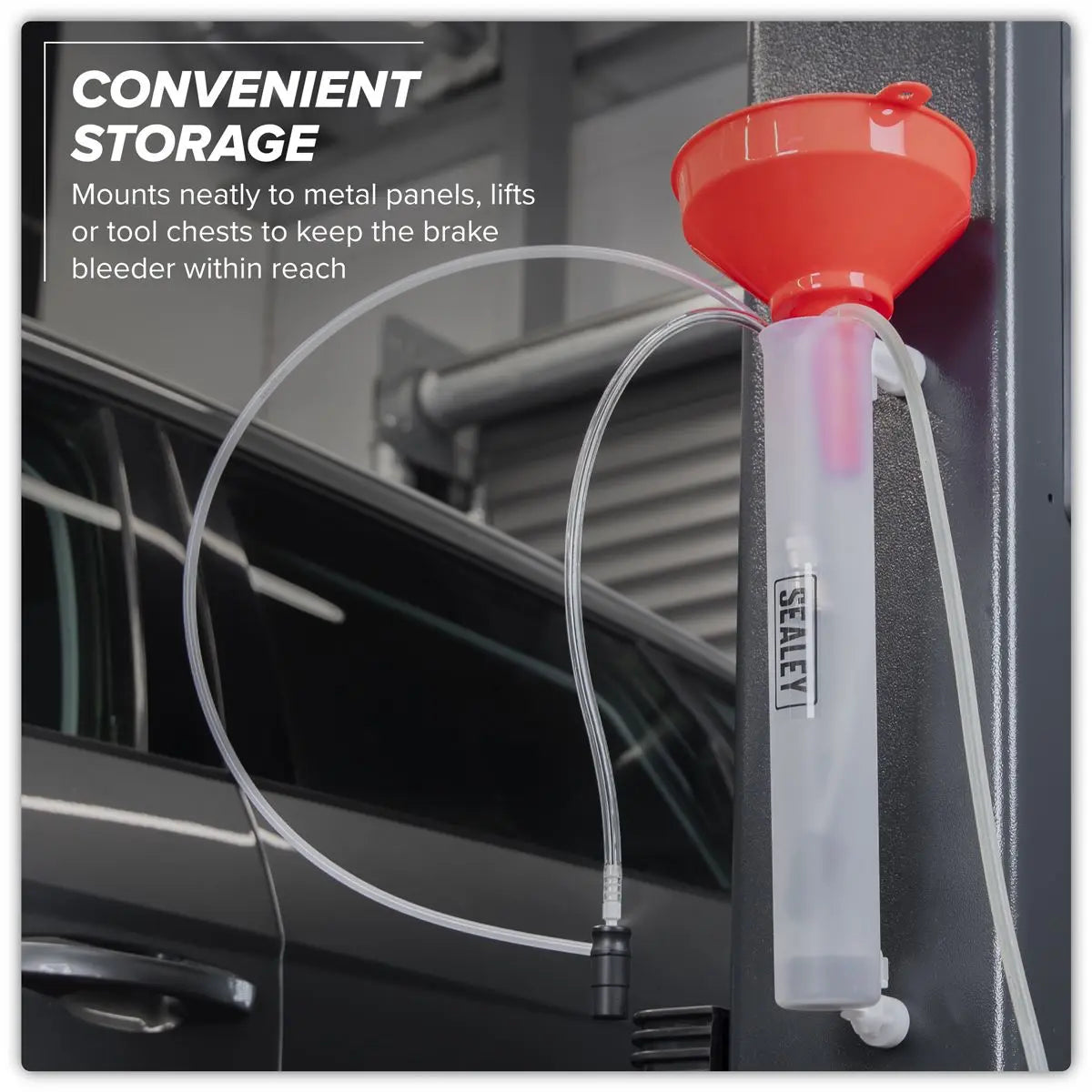 Sealey Brake Bleeder Adaptor & Probe Magnetic Holder  White Rose Tools