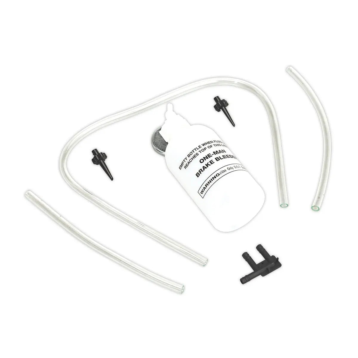 Sealey Brake Bleeder Set with Container 