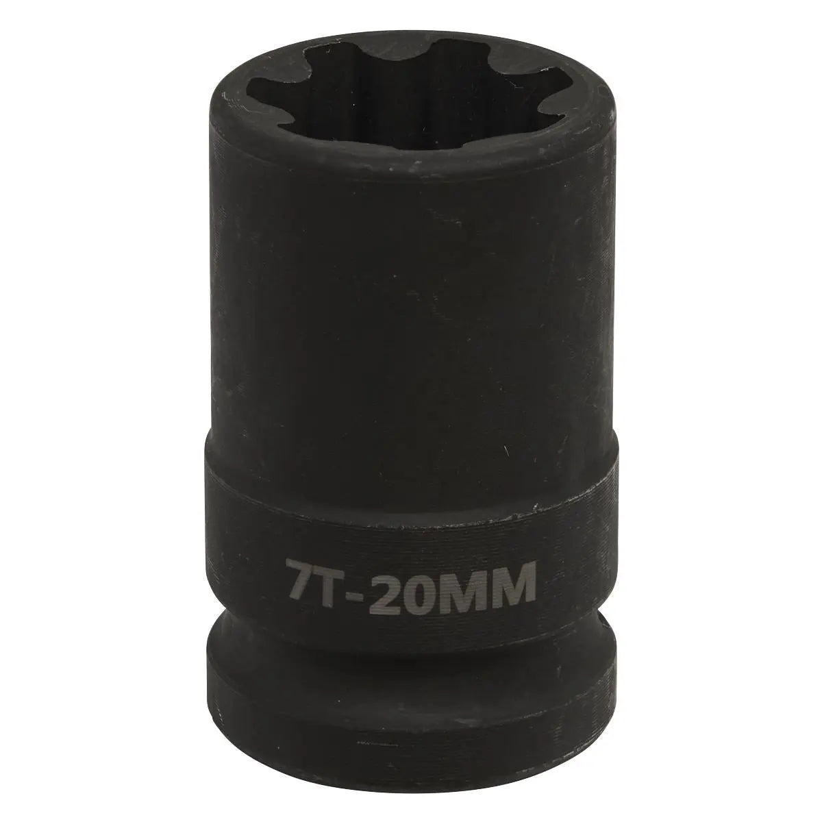 Sealey Brake Caliper Socket 1/2" Drive 20mm Square Ribe 7 Point 