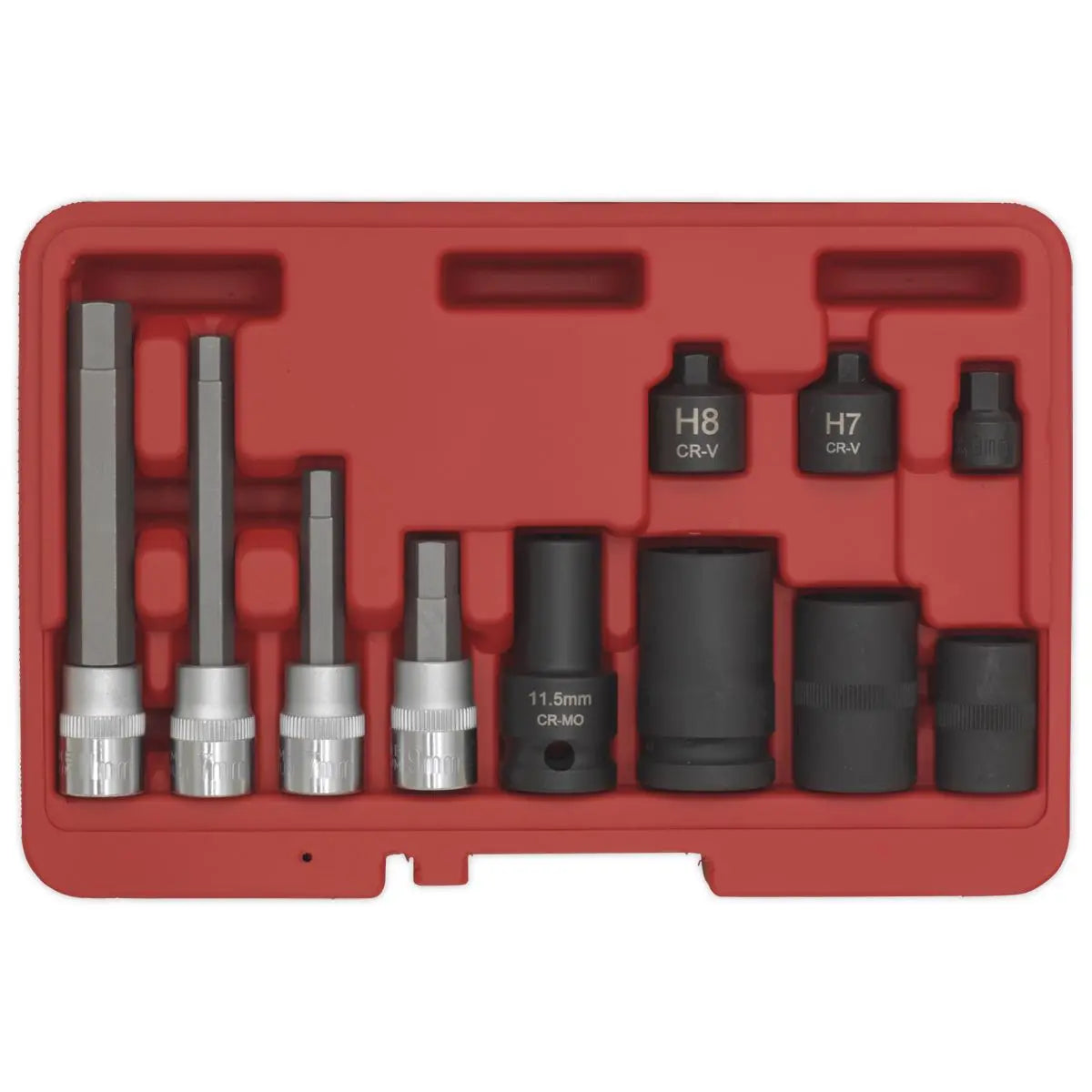 Sealey Brake Caliper Socket Set 11 Piece VAG Ford Mercedes Porsche BMW 