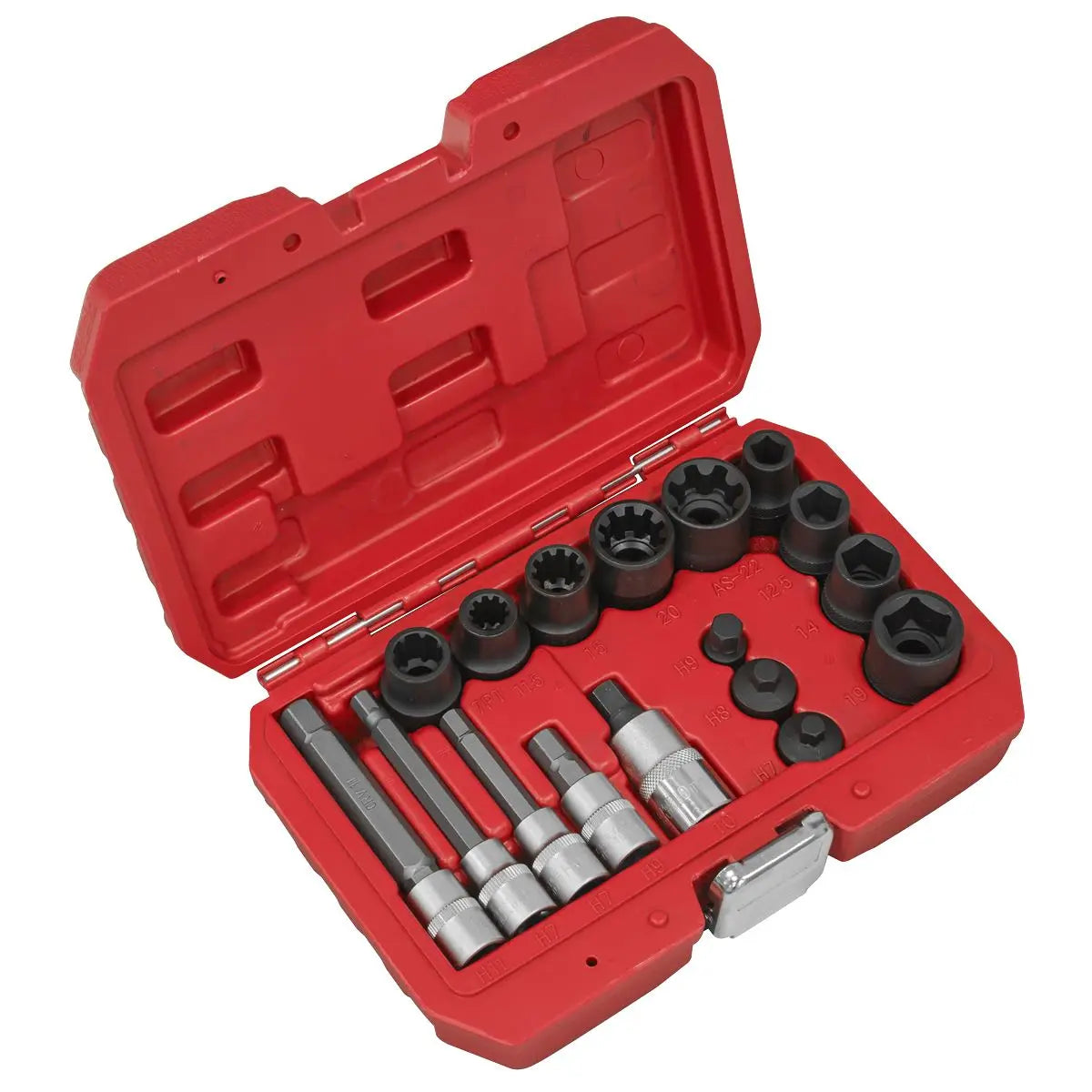 Sealey Brake Caliper Socket Set 17pc - White Rose Tools