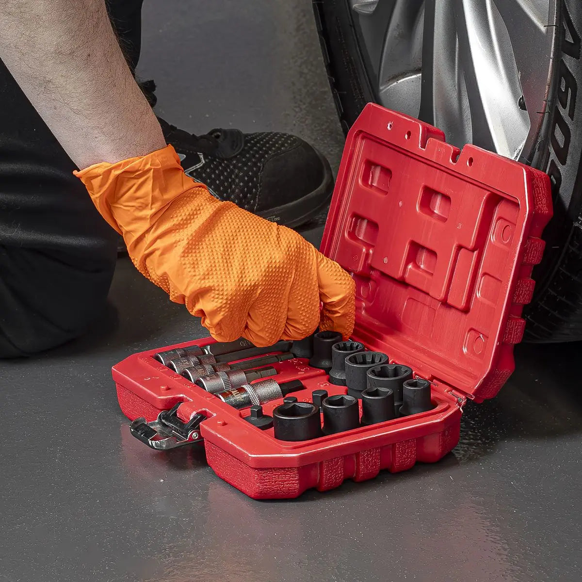 Sealey Brake Caliper Socket Set 17pc - White Rose Tools