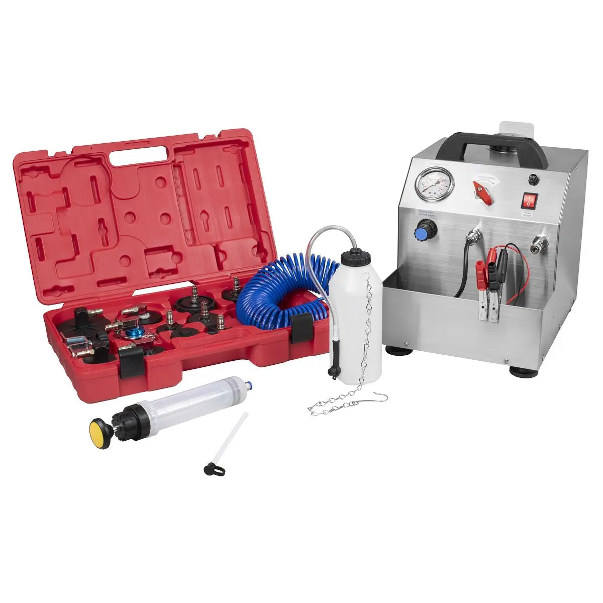 Sealey Brake & Clutch Pressure Bleeder Kit 12V  White Rose Tools