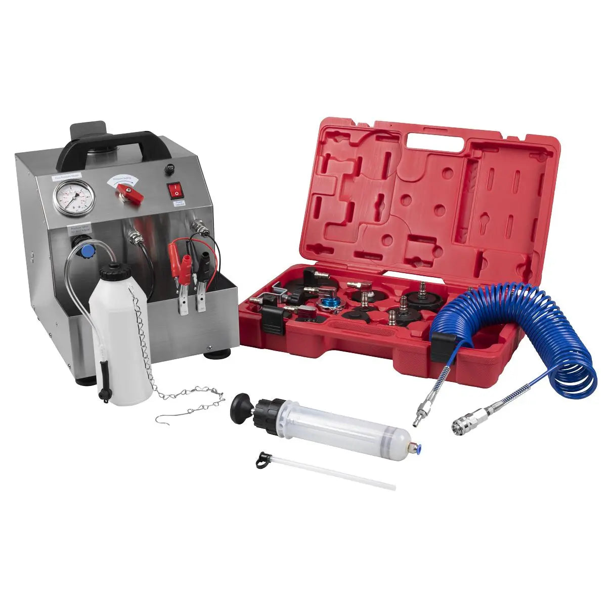 Sealey Brake & Clutch Pressure Bleeder Kit 12V  White Rose Tools
