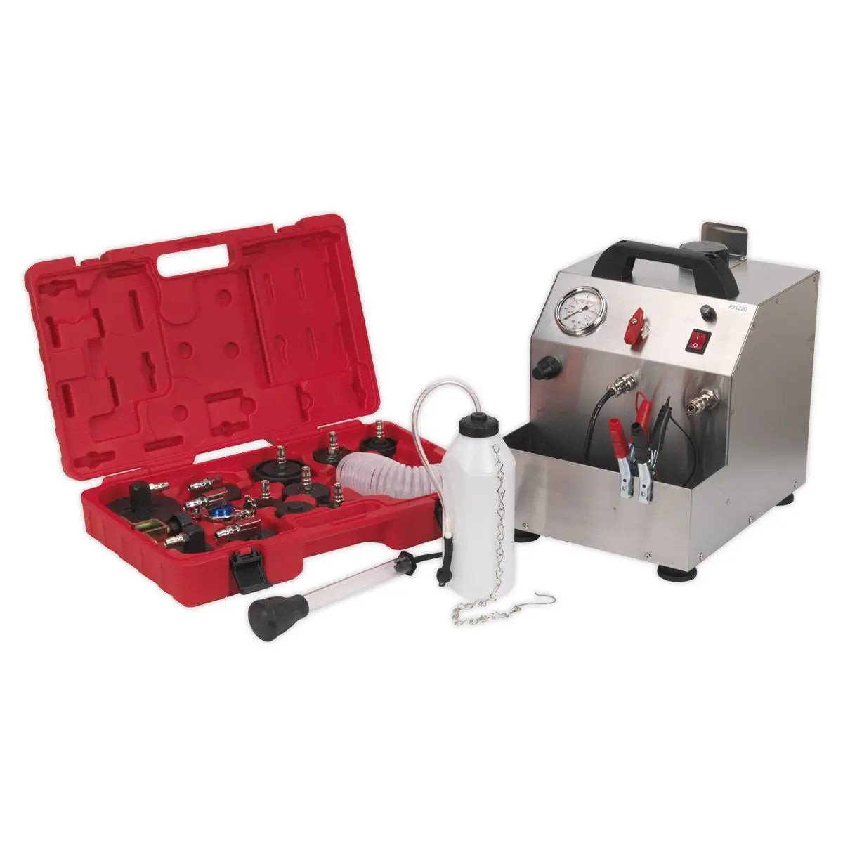 Sealey Brake & Clutch Pressure Bleeder Kit 12V 