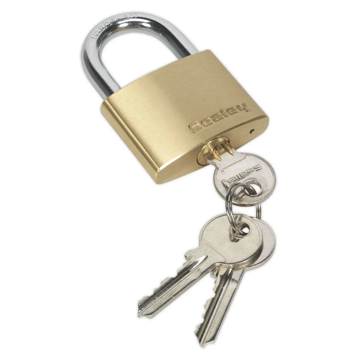 Sealey Brass Body Padlock 50mm 