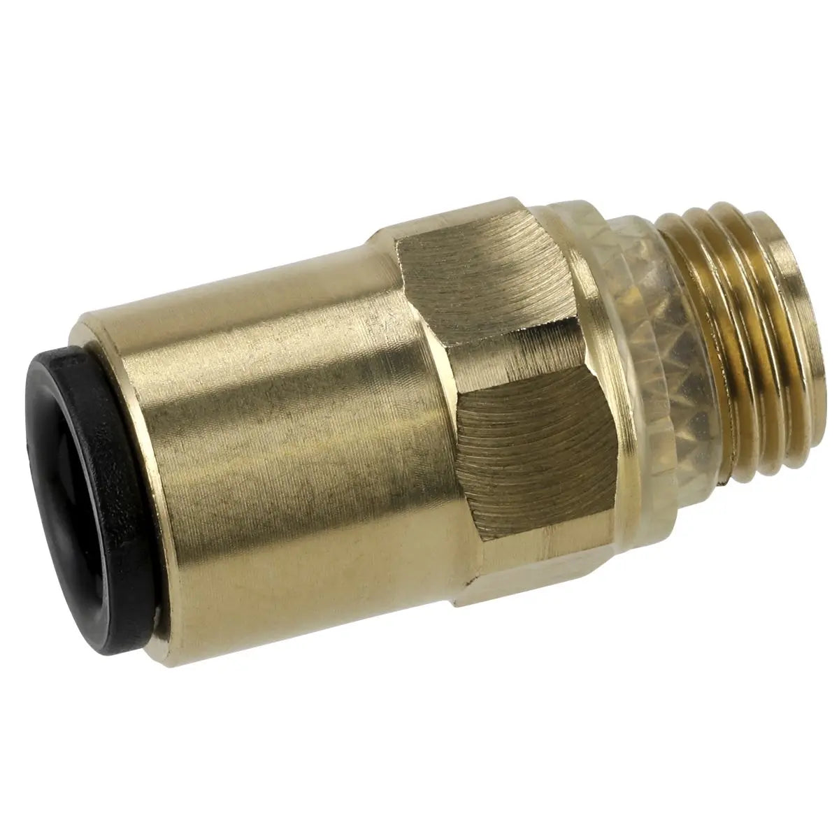 Sealey Brass SuperThread Straight Adaptor 6mm x 1/8"BSP Pack of 2 (John Guest Speedfit®) 