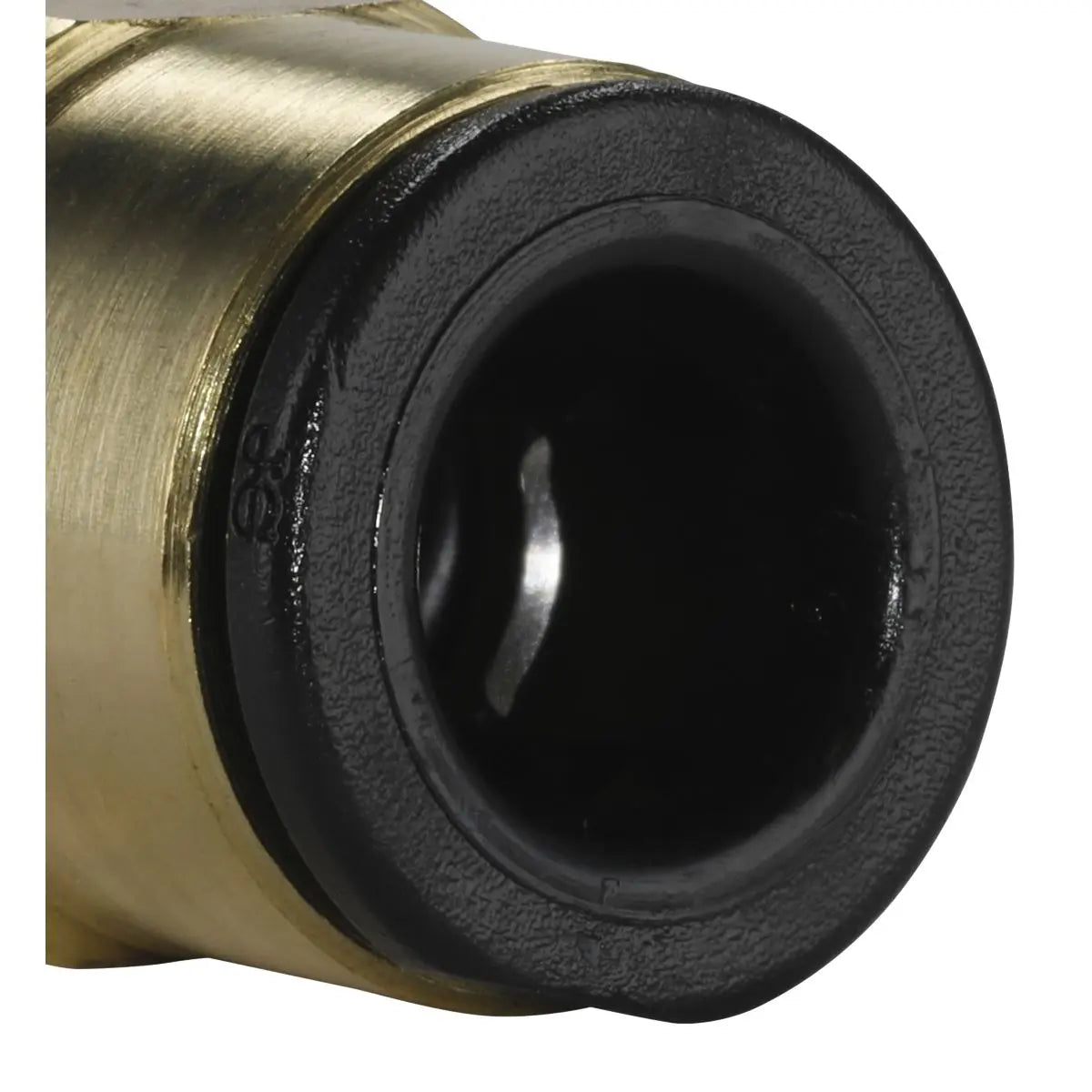 Sealey Brass SuperThread Straight Adaptor 8mm x 1/4"BSP Pack of 2 (John Guest Speedfit®) 