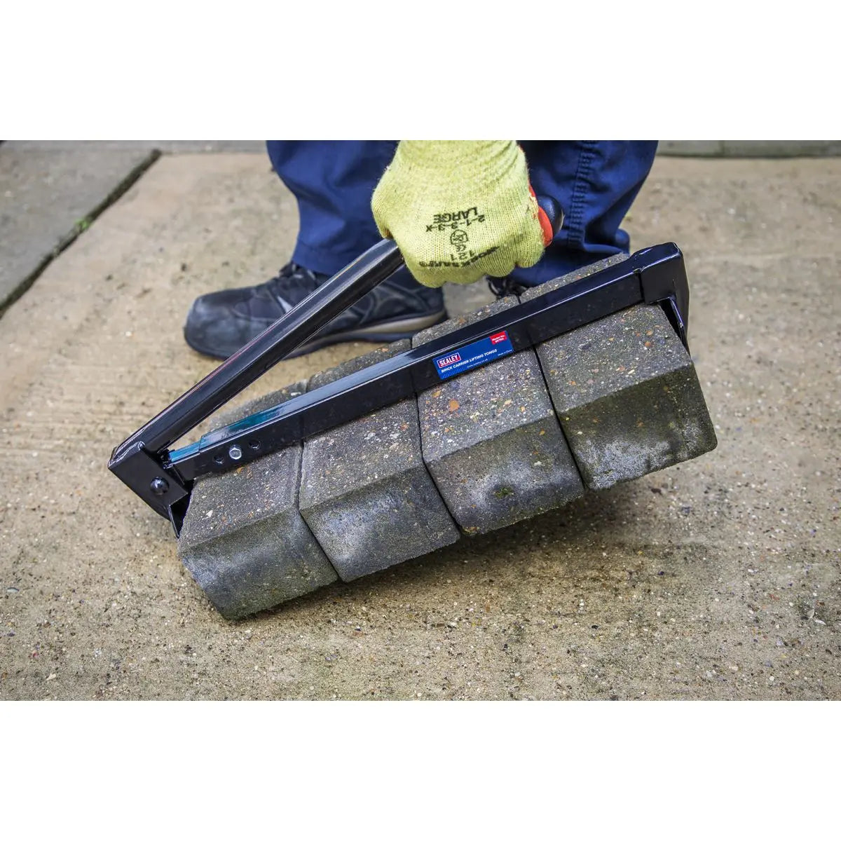 Sealey Brick Carrier  Lifting Tongs 