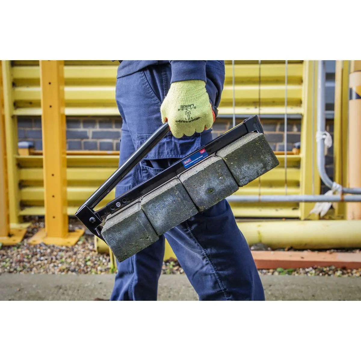 Sealey Brick Carrier  Lifting Tongs 