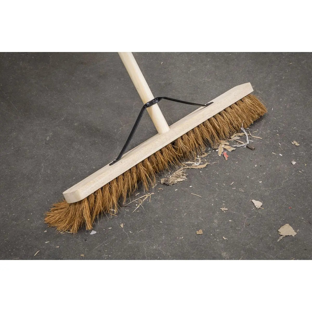 Sealey Broom 24"(600mm) Soft Bristle 
