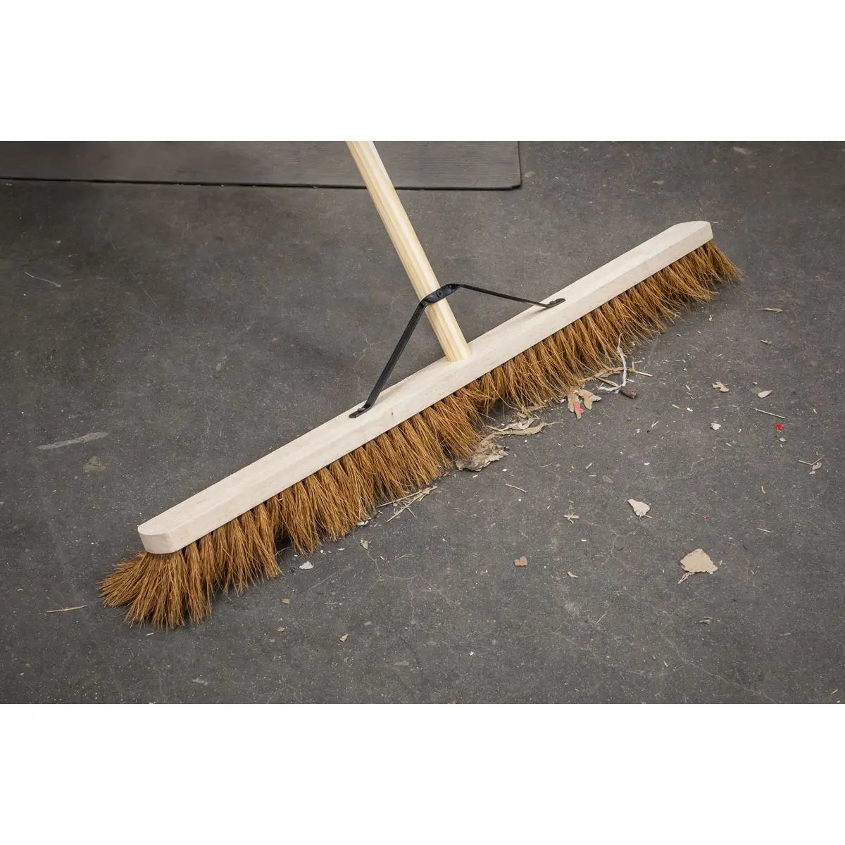 Sealey Broom 36"(900mm) Soft Bristle 