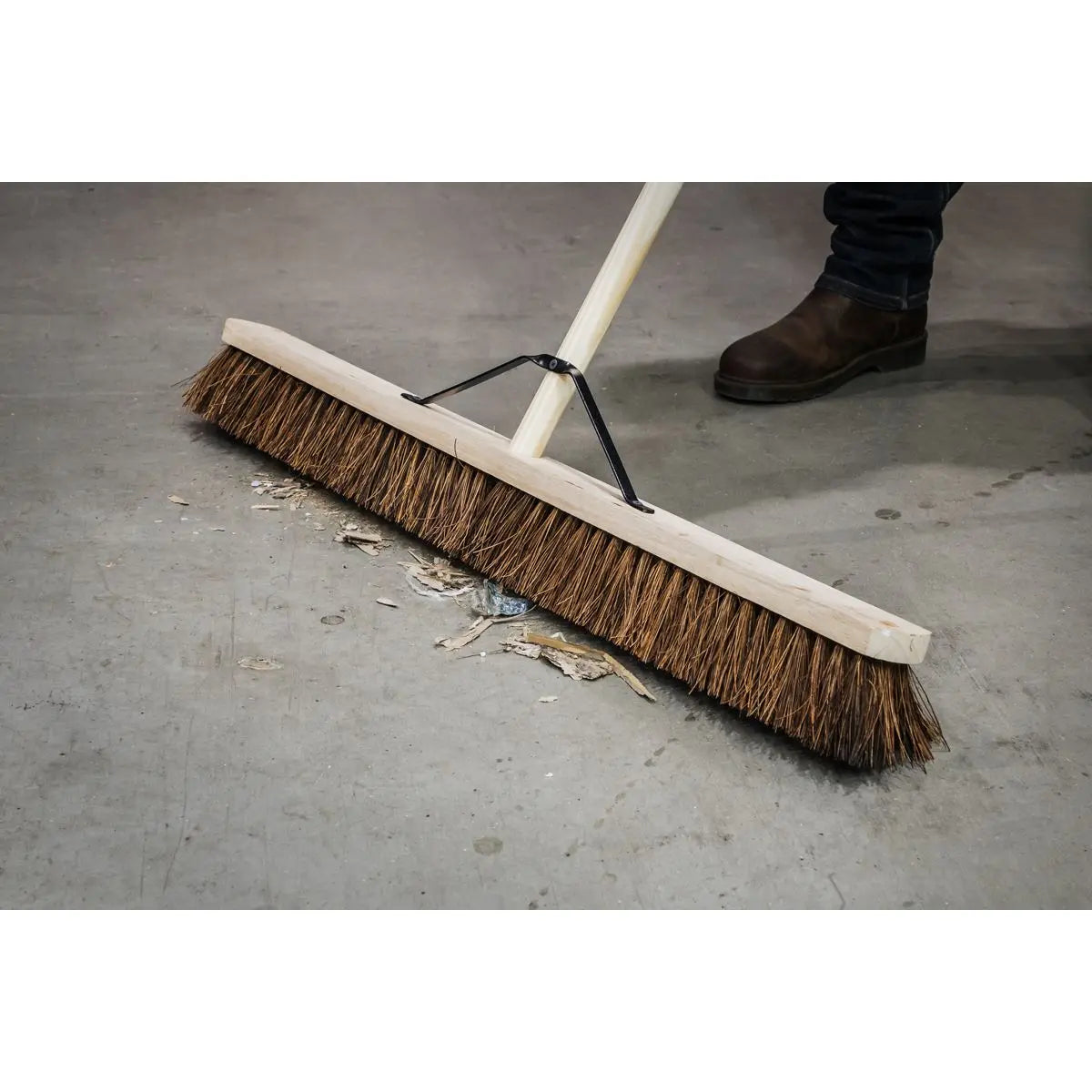 Sealey Broom 36"(900mm) Stiff/Hard Bristle 