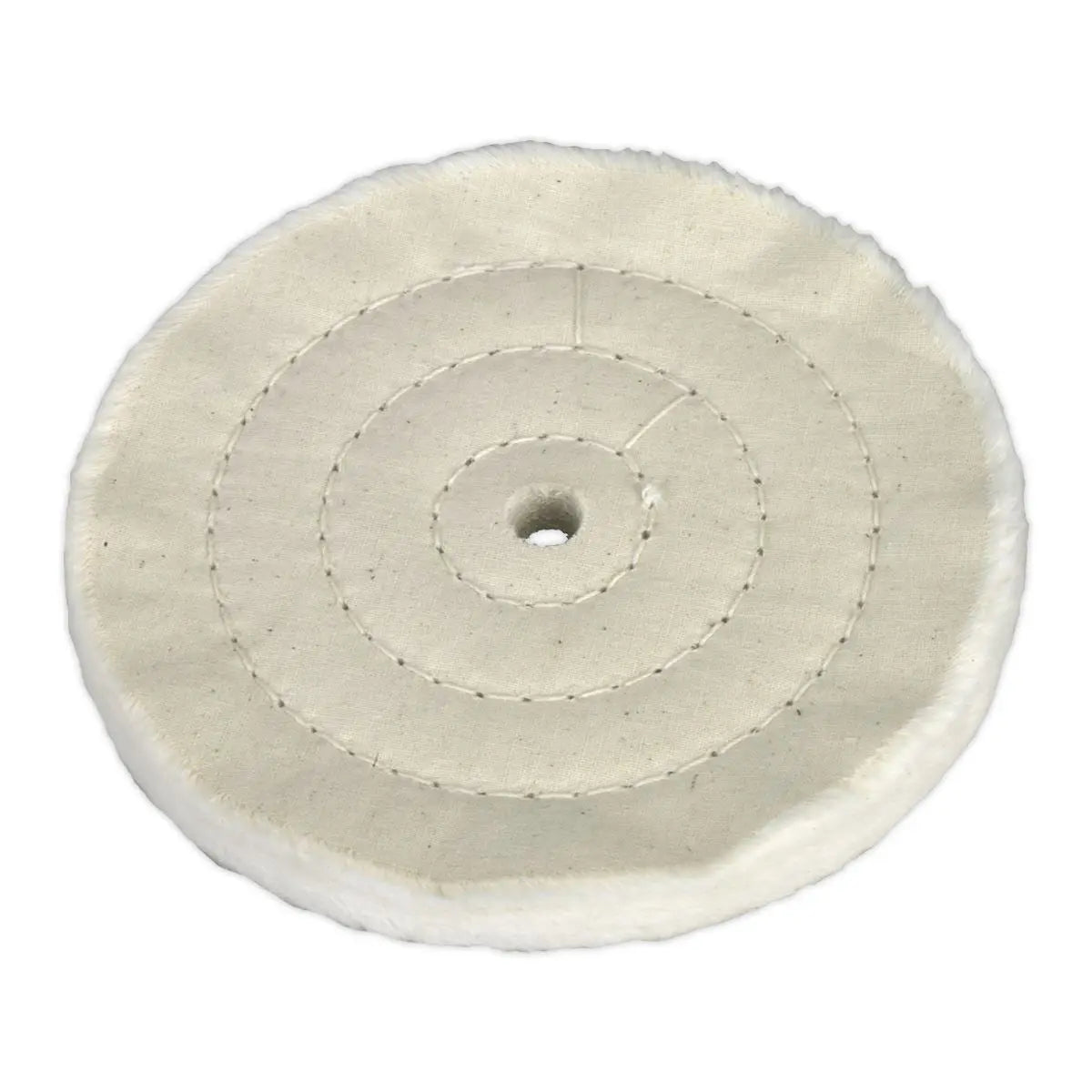 Sealey Buffing Wheel Ø150 x 13mm Ø16mm Bore - Fine 