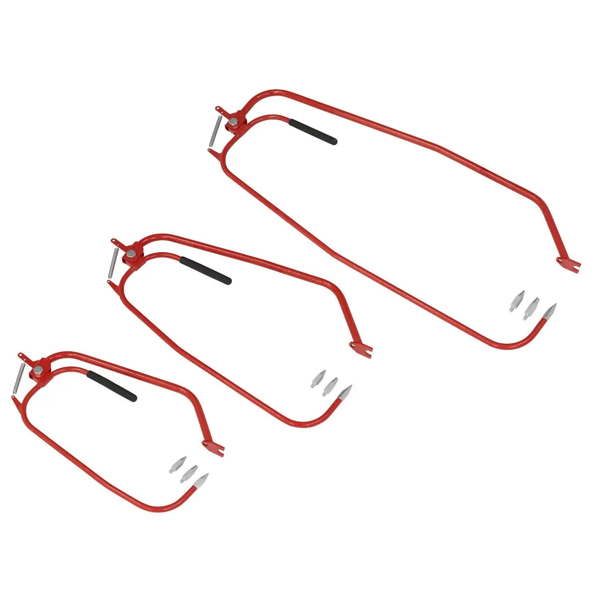 Sealey Bullseye Picks 3pc  White Rose Tools