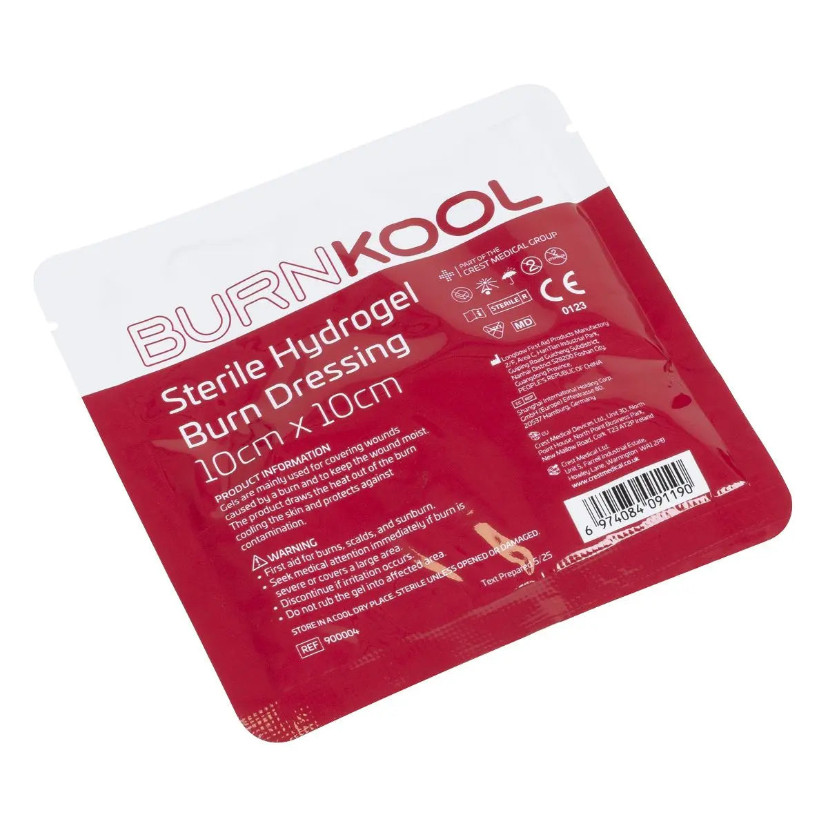 Sealey Burn Relief Dressing 100 x 100mm  White Rose Tools