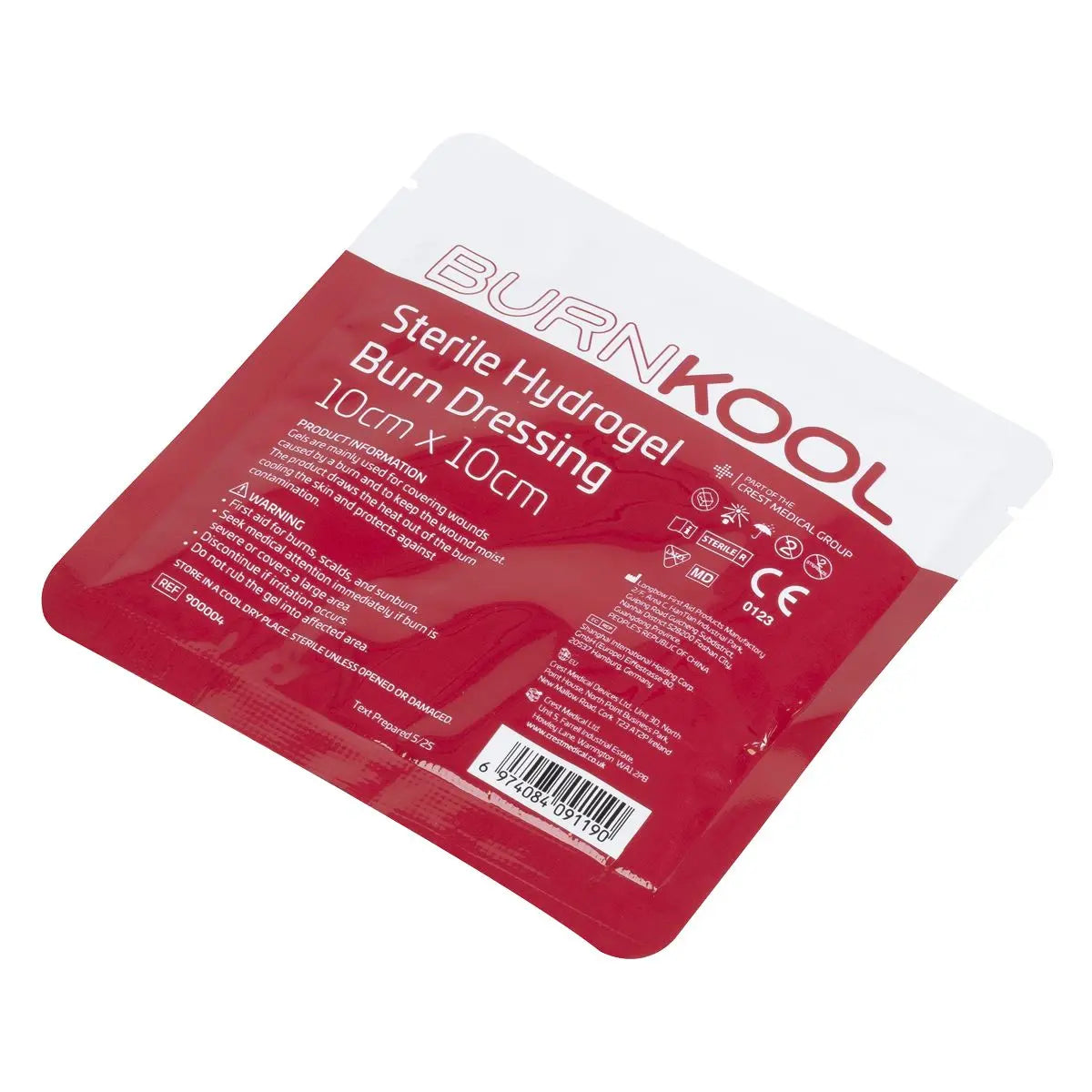 Sealey Burn Relief Dressing 100 x 100mm  White Rose Tools