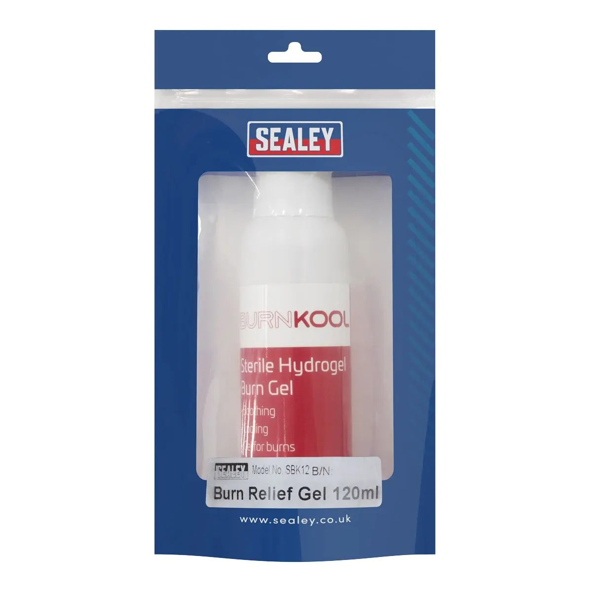 Sealey Burn Relief Gel 120ml 