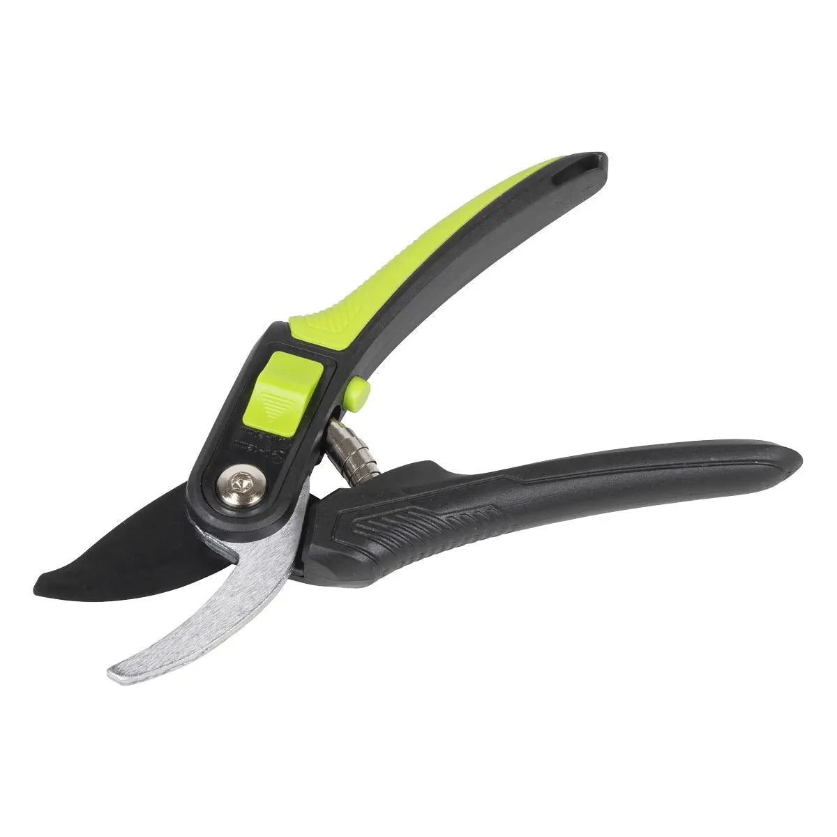 Sealey Bypass Secateurs with Soft Grip Handle, 3-Stage Safety Lock & Carbon Steel Blade, 220mm  White Rose Tools