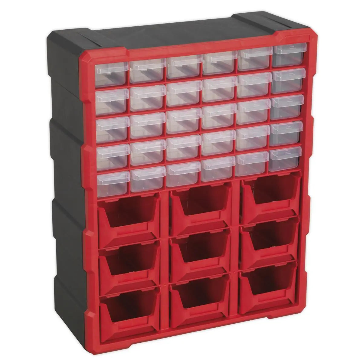 Sealey Cabinet Box 39 Drawer - Red/Black 