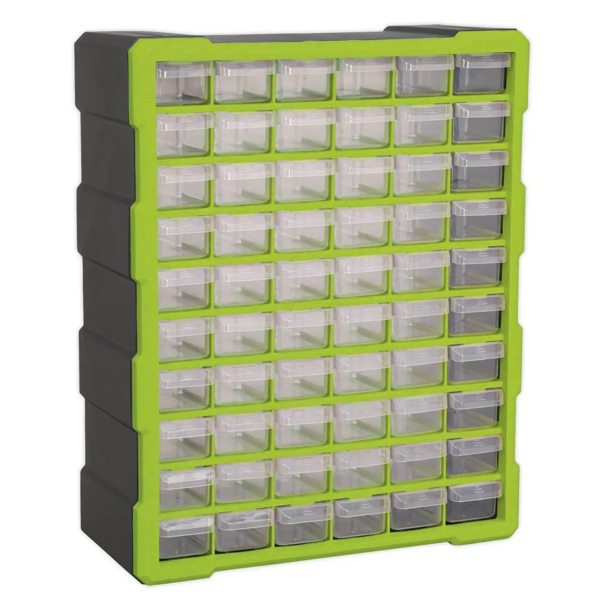Sealey Cabinet Box 60 Drawer - Green/Black 