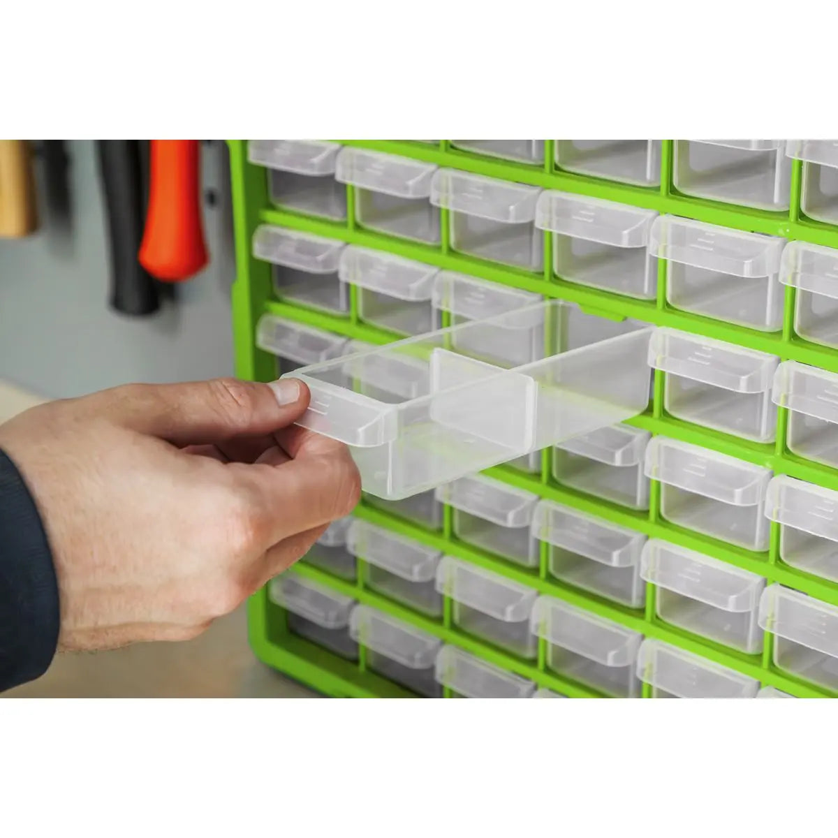 Sealey Cabinet Box 60 Drawer - Green/Black 