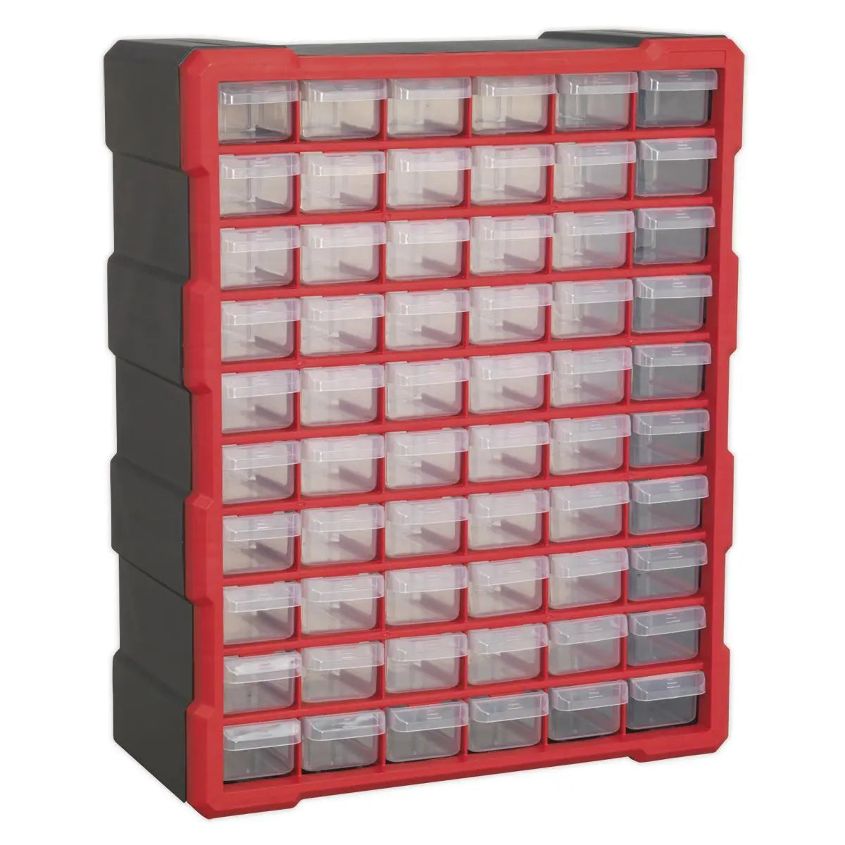 Sealey Cabinet Box 60 Drawer - Red/Black 