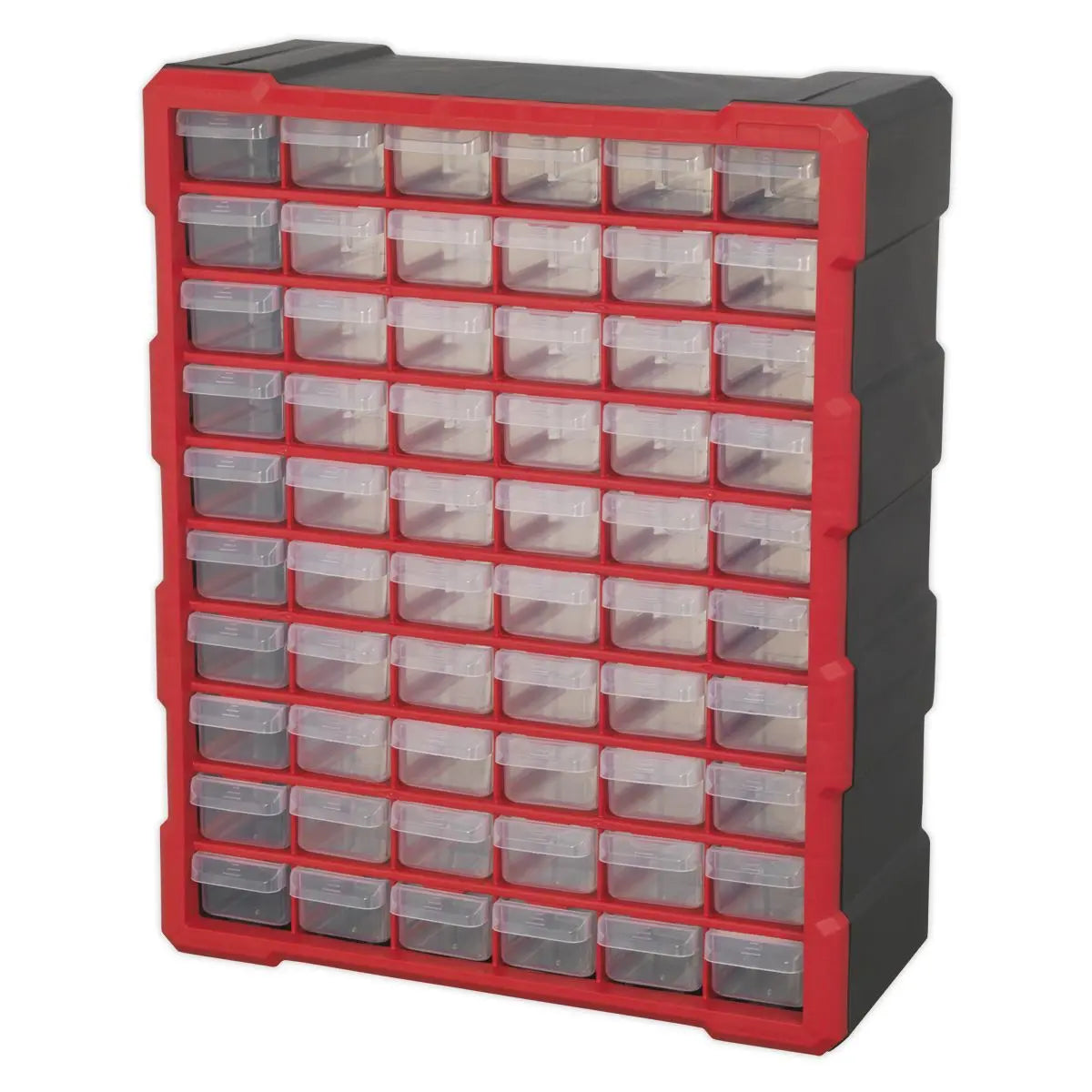Sealey Cabinet Box 60 Drawer - Red/Black 