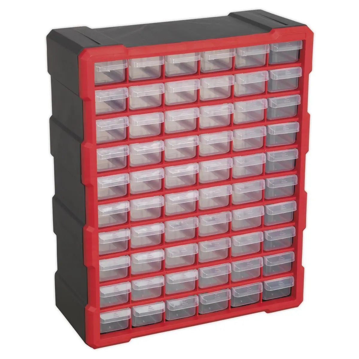Sealey Cabinet Box 60 Drawer - Red/Black 