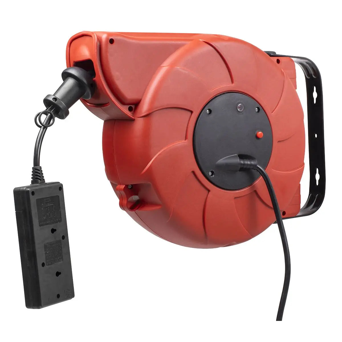 Sealey Cable Reel System Retractable 15m 2 x 230V Socket 