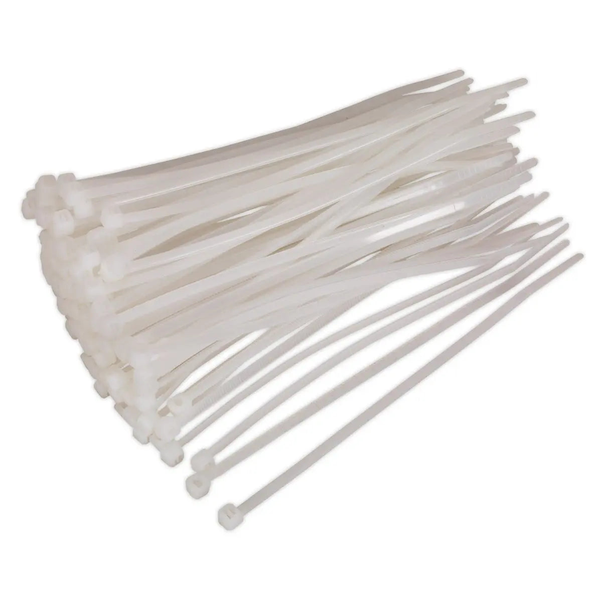 Sealey Cable Tie 150 x 3.6mm White Pack of 100 